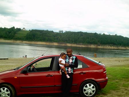 MOI ET MA FILLE A COTE MA GARI